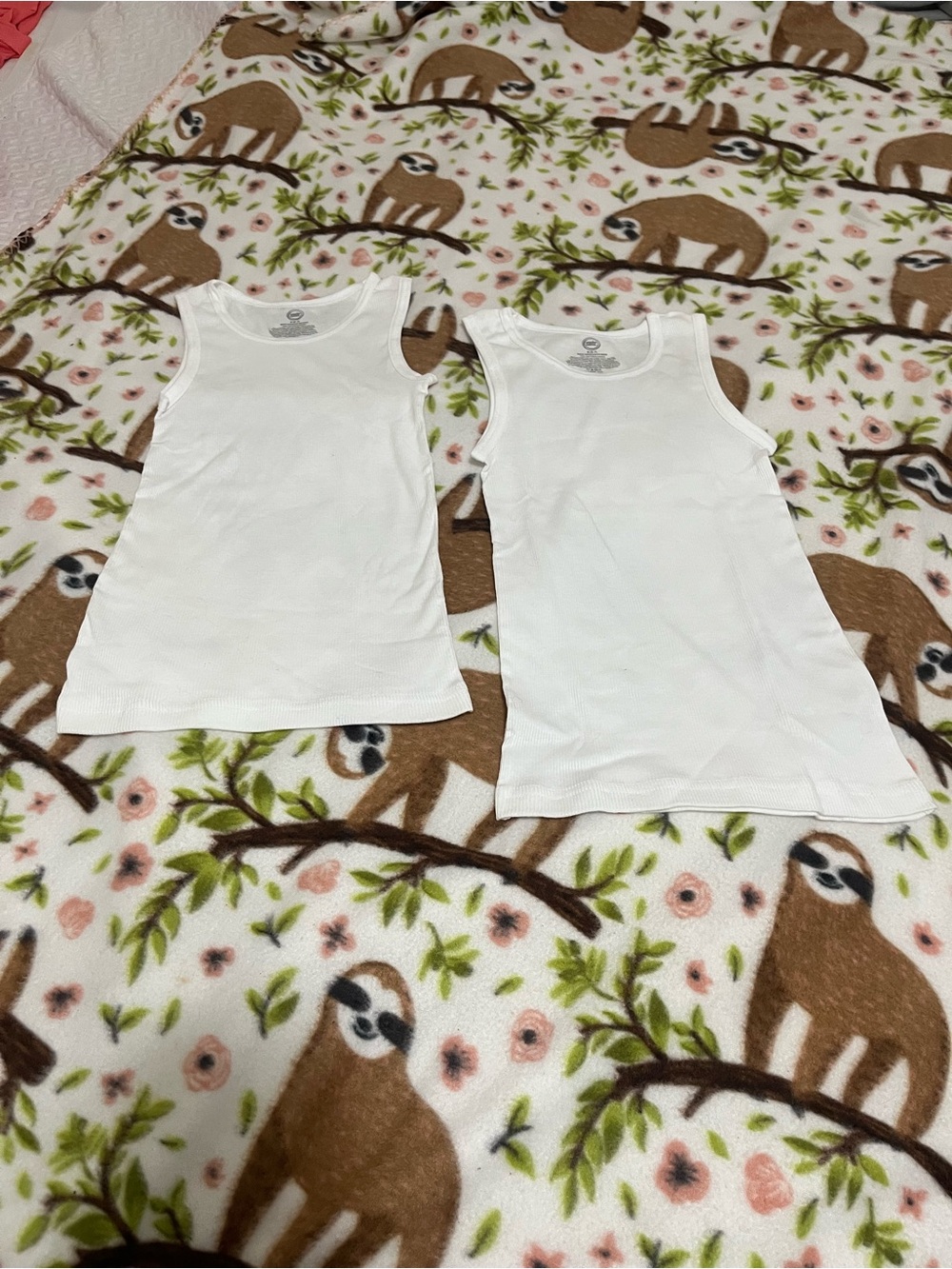 Basic White Boys Tank Tops - Pack of 2